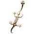 9ct Lizard Belly Bar