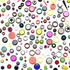 Acrylic Tunnels and Plugs approx. 200 pieces