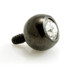 Evil Black Titanium Internal Micro Gem Ball - 1.2mm