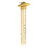 Golden Beam - 14ct Gold Threadless Attachment