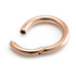 Rose Gold Steel Hinge Segment Ring