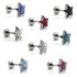 SALE - Steel External Multi Gem Star Microbars