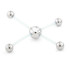 Steel Gem Ball PTFE for Quadruple Piercing