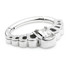 Steel Hinge Cluster Daith Ring