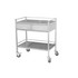 Steel Medical Trolley - Large Double Draw