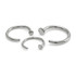 Steel Open Nose Ring -0.8-12