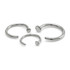 Steel Open Nose Ring -1.0-12