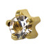 Studex Crystal Gold Tiffany Studs - Pack of 12