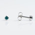 Studex Regular Stainless Blue Zircon (December) Bezel Studs - Pack of 12