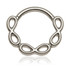 Ti Couture Triple Infinity Hinged Ring