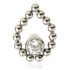 Ti Internal Jewelled Bezel with Tear Shaped Ball Cluster Attachment (1.2mm)