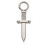 Ti Sword Charm for Hinged Ring