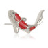 Ti Threadless Enamel Coy Fish Attachment