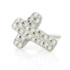 Ti Threadless Hammered Cross Disk Attachment