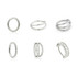 TiC Highly Polished Conch Ring Bundle - Luxury