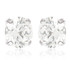 Titanium Prong-Set Jewelled Stud Earrings (Pair)