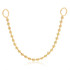 TL - 14ct Gold Beaded Chain