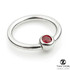 TL - 14ct Gold Ruby BCR - 1.2mm