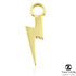 TL - 18ct Gold Lightning Charm for Hinge Segment Ring