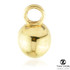 TL - 9ct Gold Ball Charm for Hinge Segment Ring