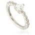 TL - Gold Bubble Heart Hinge Ring