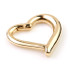 TL - Gold Hinge Heart Ring