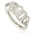 TL - Gold Linked Open Hexagon Hinge Ring