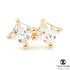 TL - Gold Square Gems Cartilage Bar