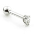 TL - Gold Tiny Gem Tear Cartilage Bar