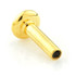 Zircon Gold Ti Internal Micro Labret Stem - 1.0mm (0.8mm Thread)