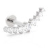 Ti Internal Labret with Jewelled Prong Crescent Attachment-1.2-8