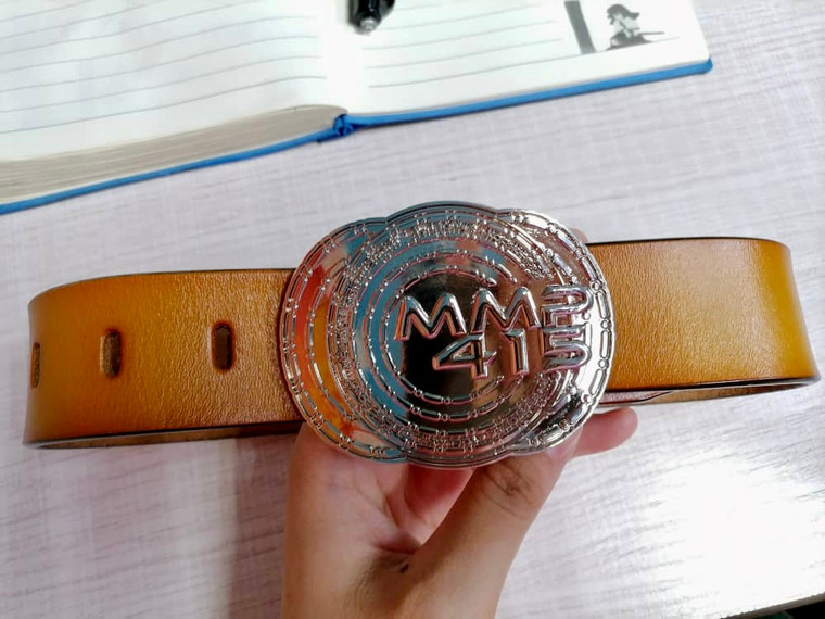 Massive Murray Paddle Belt Buckle (the leather belt is NOT included)