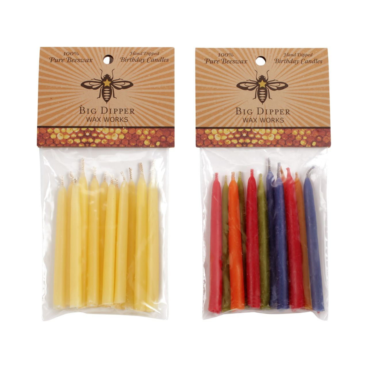 Hand Dipped 100% Beeswax candles