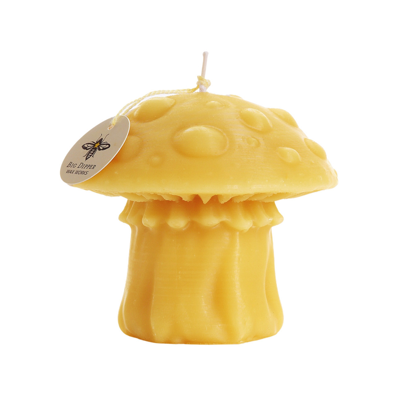 Big Dipper Wax Works Beeswax Mushroom Candle
