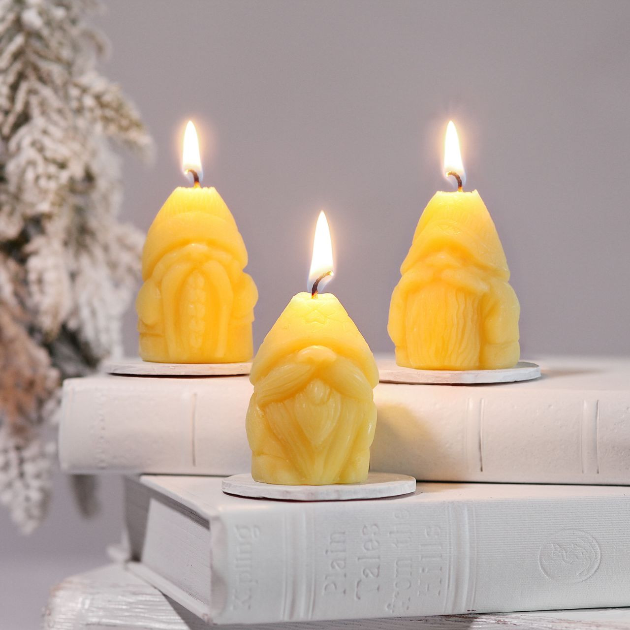 Beeswax Gnome 3-Pack | Big Dipper Wax Works