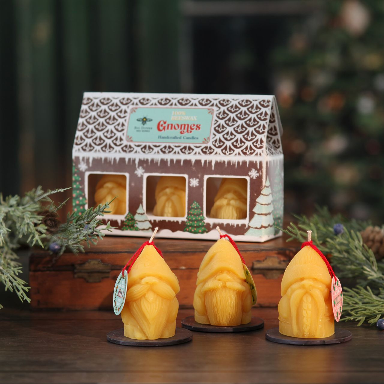 Beeswax Gnome 3-Pack | Big Dipper Wax Works
