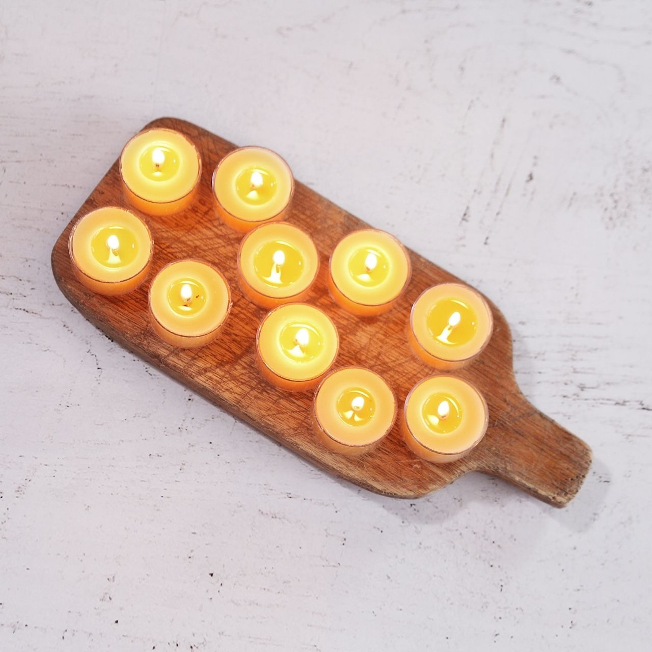 Pure Beeswax Tea Light Candles
