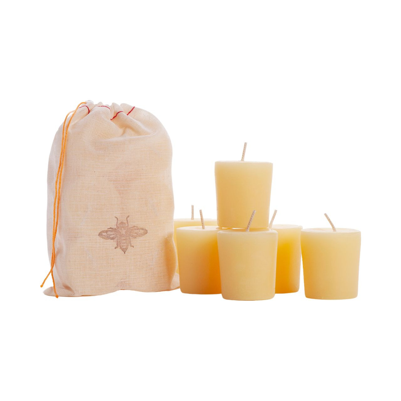 Beeswax Aromatherapy Votive Candle – Rejuvenation (6 Pack)