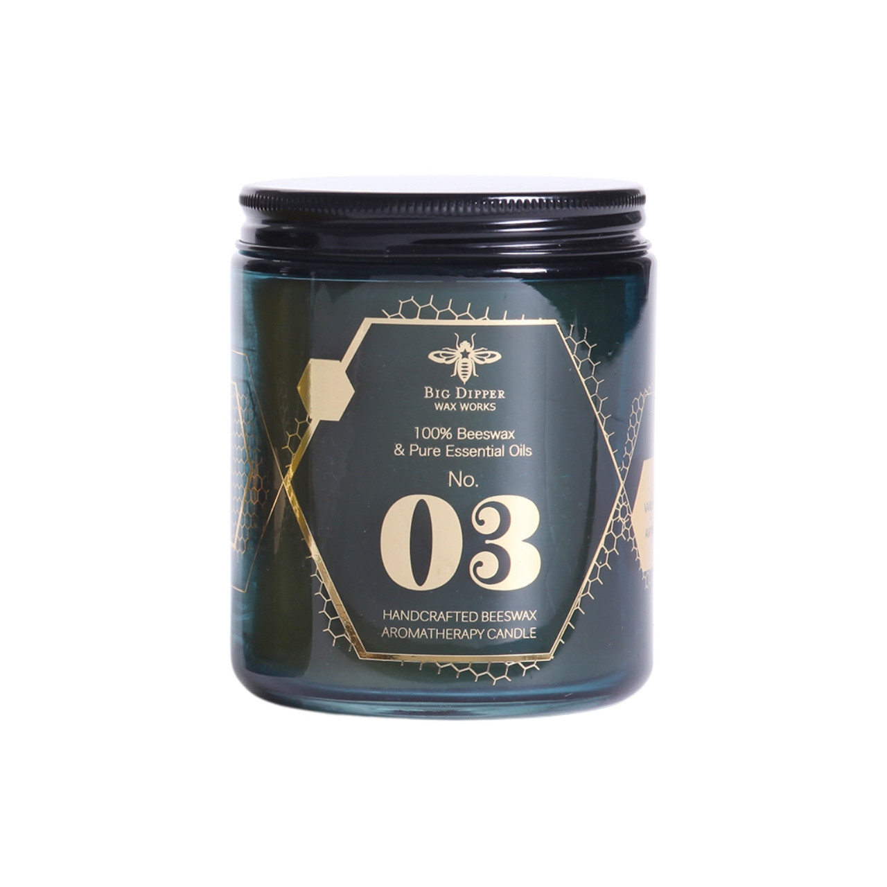Alchemy Candle #03 - Vanilla & Amyris (Blue) - 35 Hour Burn