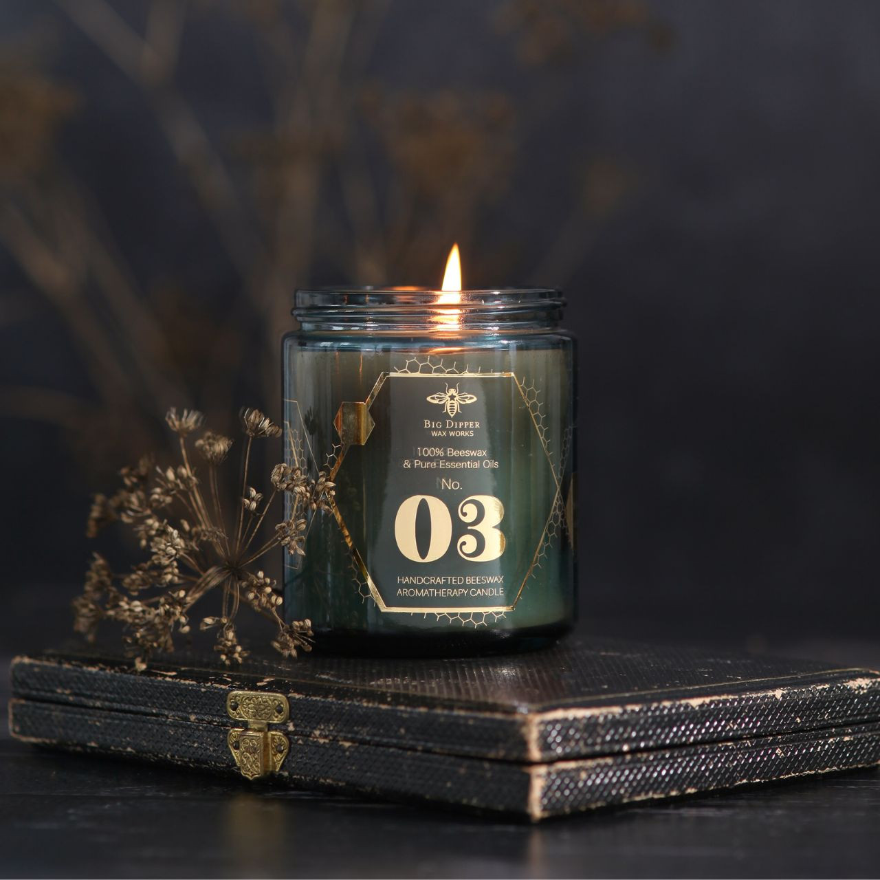 【極希少】DJ BEATATTACK Wax Alchemy limited Alchemy Candle #03 - Vanilla & Amyris (Blue) - 35 Hour Burn