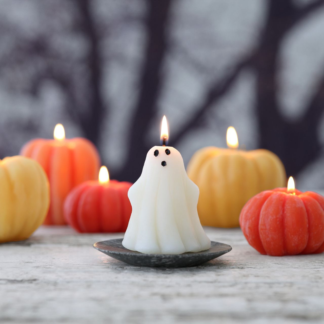 Big Dipper Wax Works Beeswax Ghost Candle - Thumbnail 4
