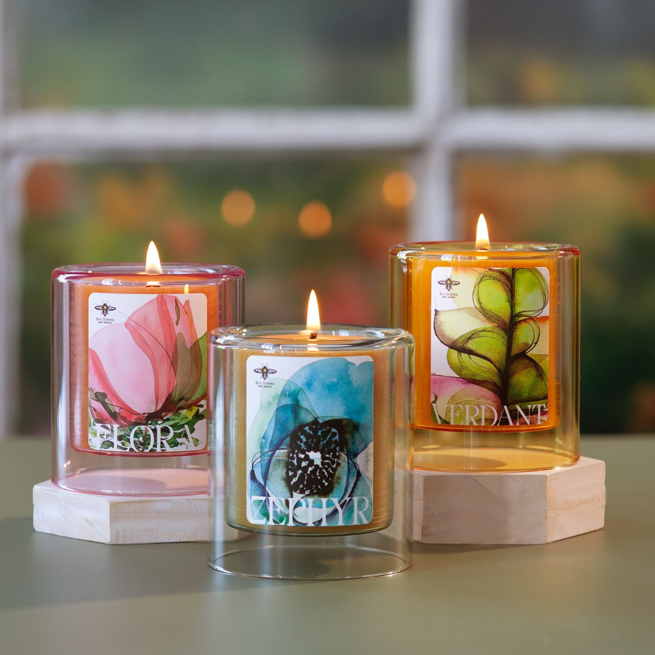 Spring Blossom Pure Beeswax Candle | Zephyr