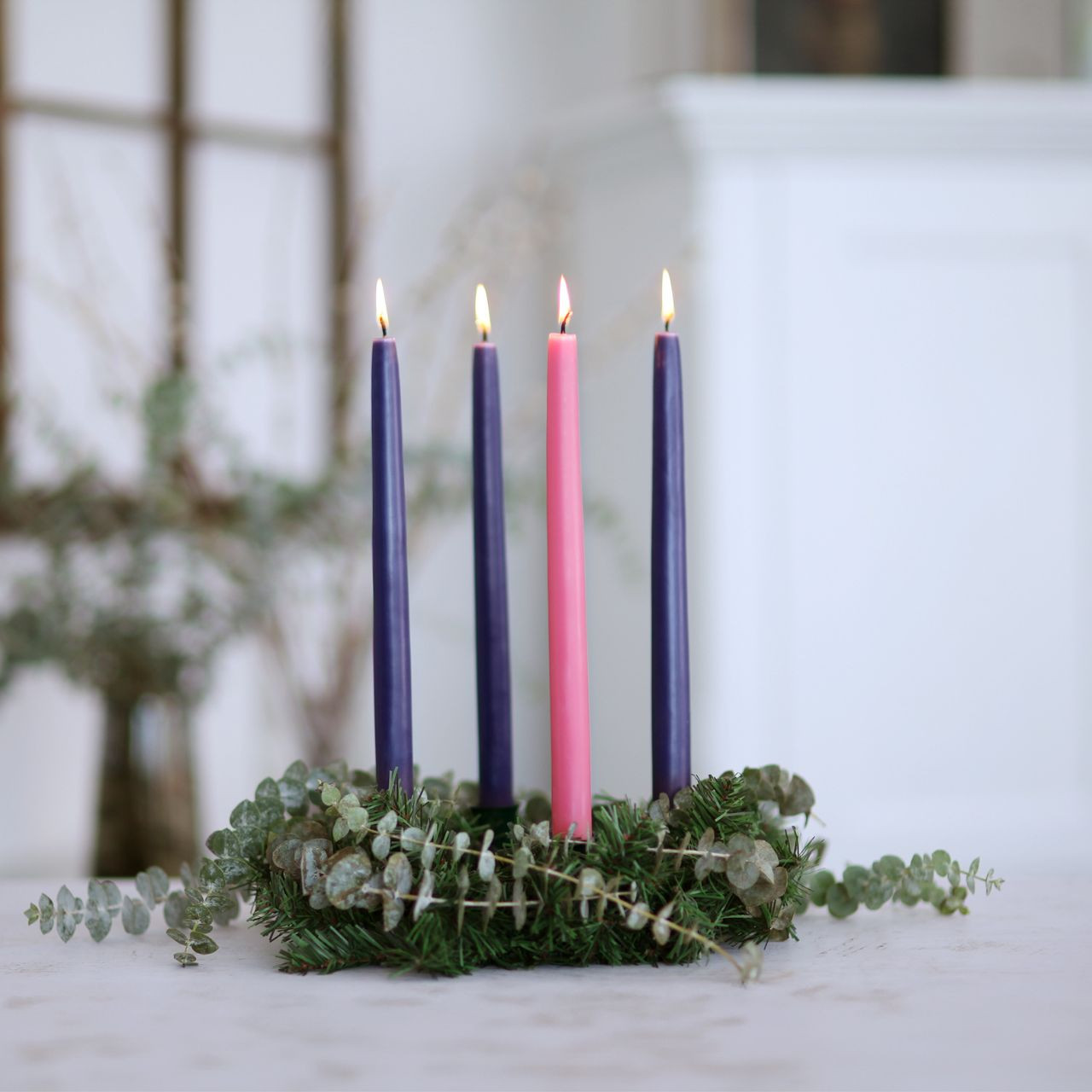 Advent Taper Candle Set | Visit us at BigDipperWaxWorks.com