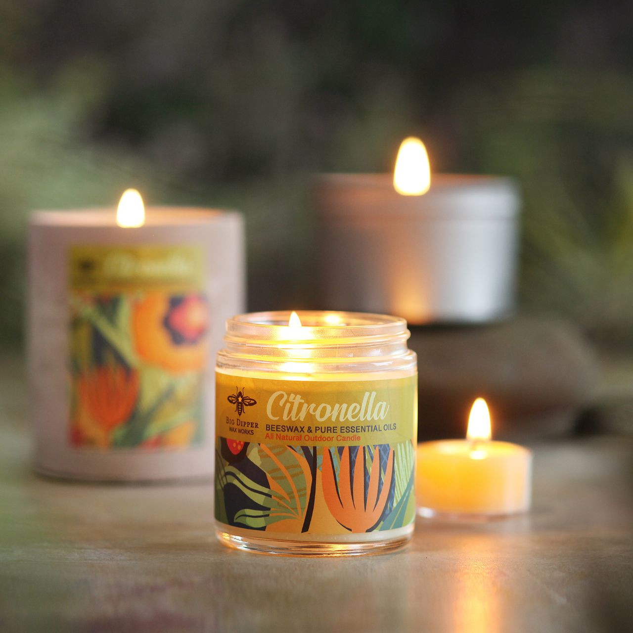 Citronella Apothecary Glass | Big Dipper Wax Works