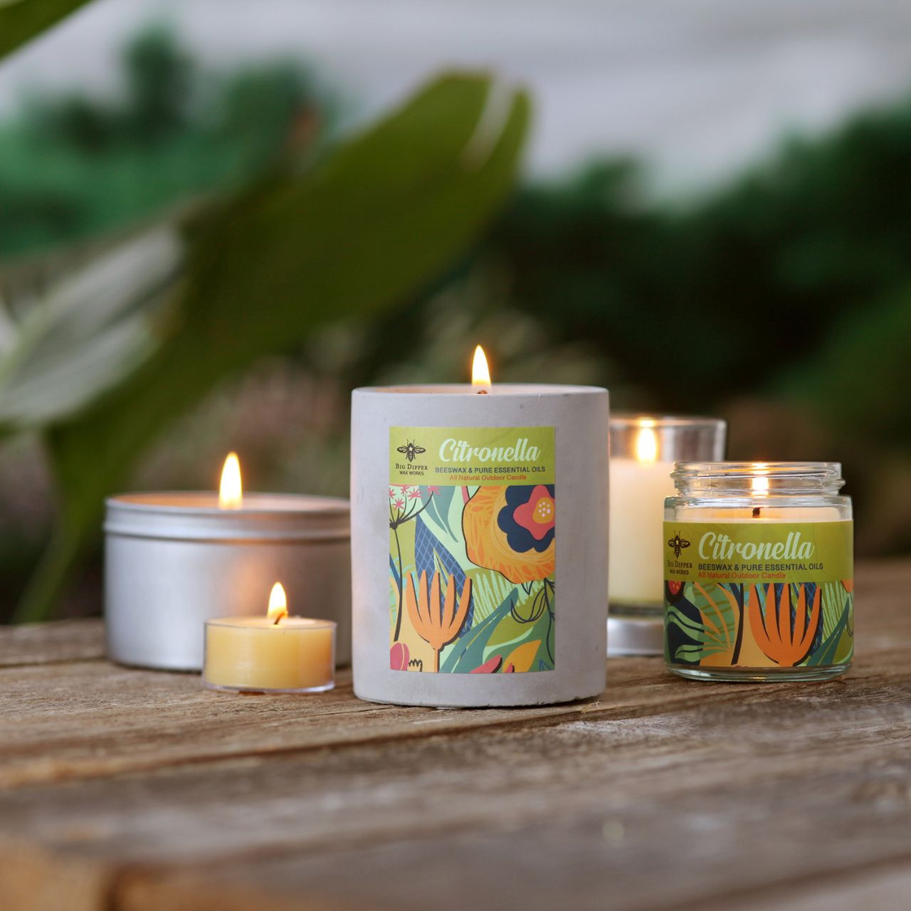 Citronella Apothecary Glass | Big Dipper Wax Works