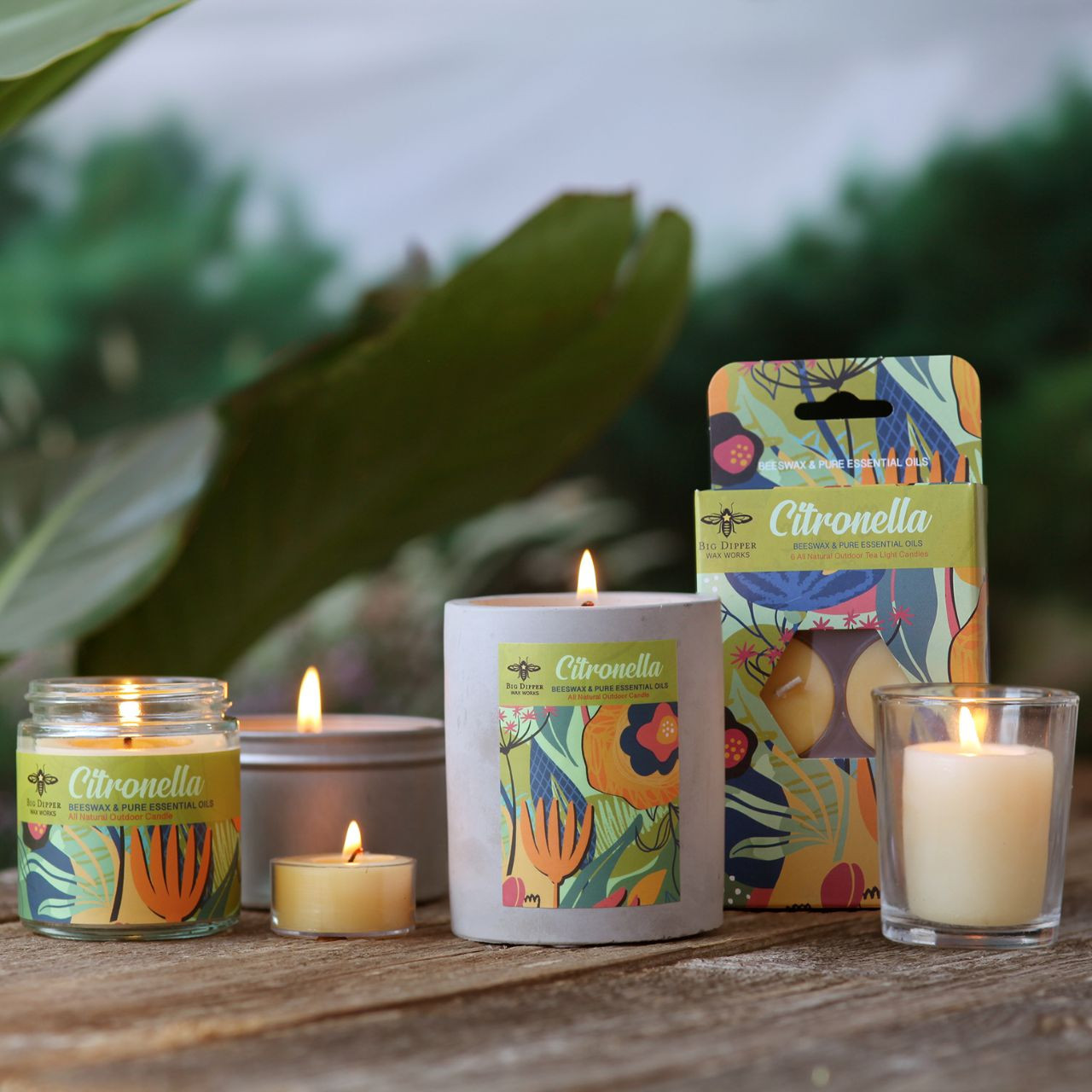 Citronella Apothecary Glass | Big Dipper Wax Works