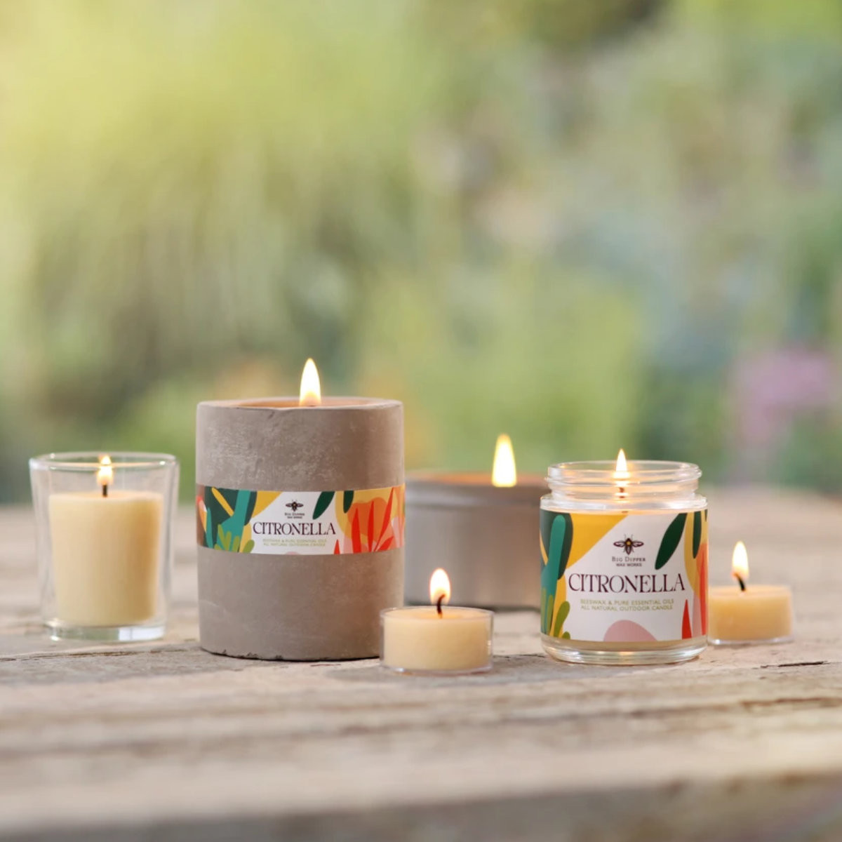 Citronella Apothecary Glass | Big Dipper Wax Works