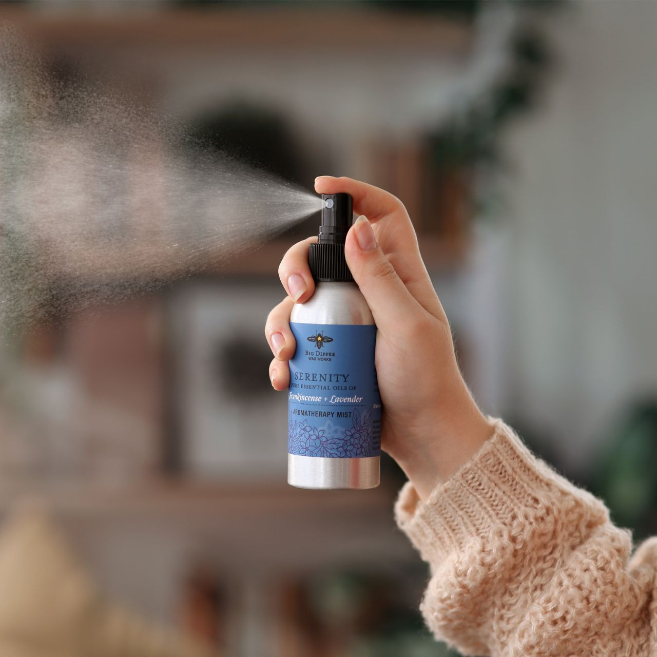 Serenity Aromatherapy Mist - Calming Lavender & Frankincense
