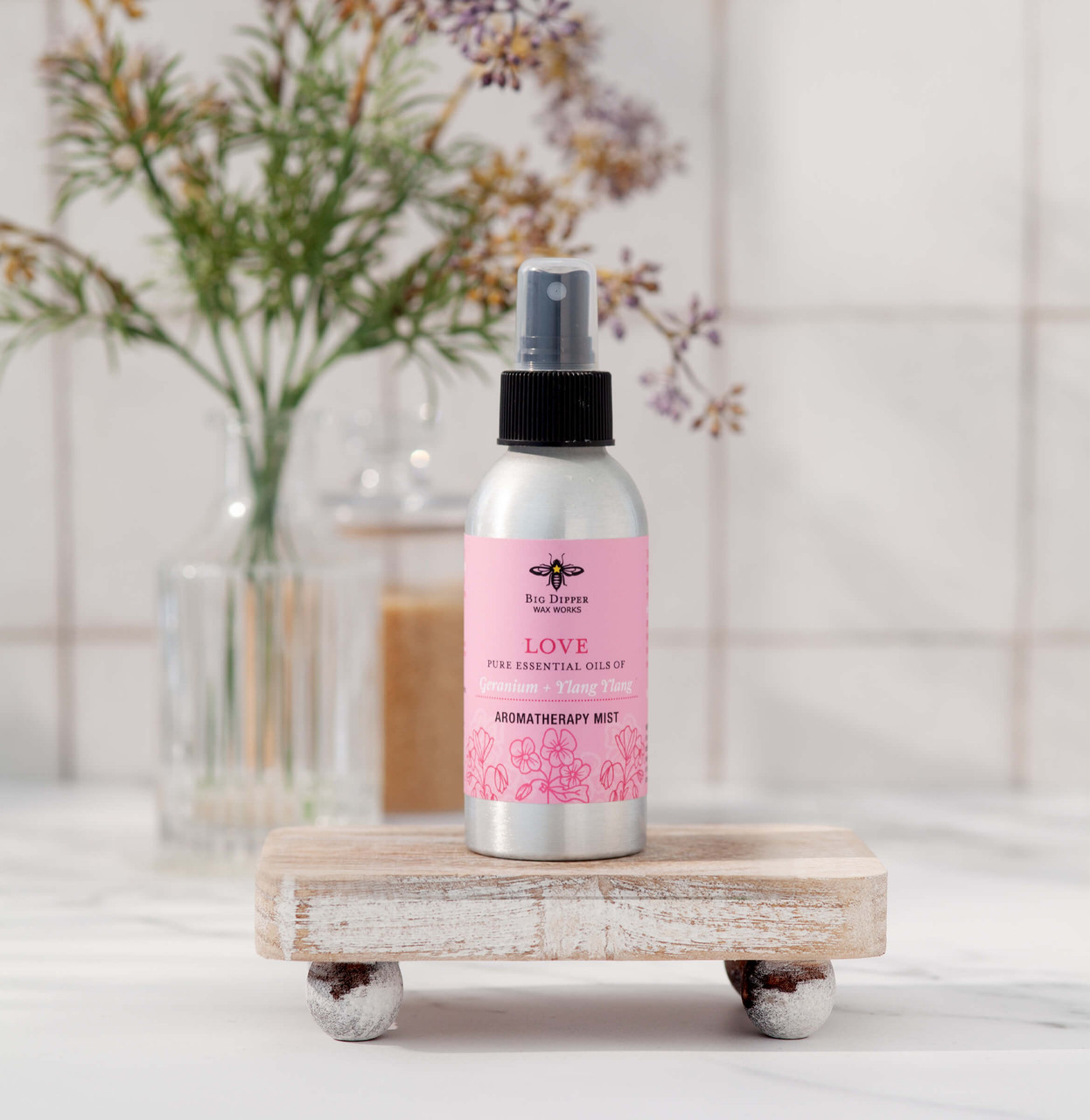 Love Aromatherapy Mist - Uplifting Geranium & Ylang Ylang