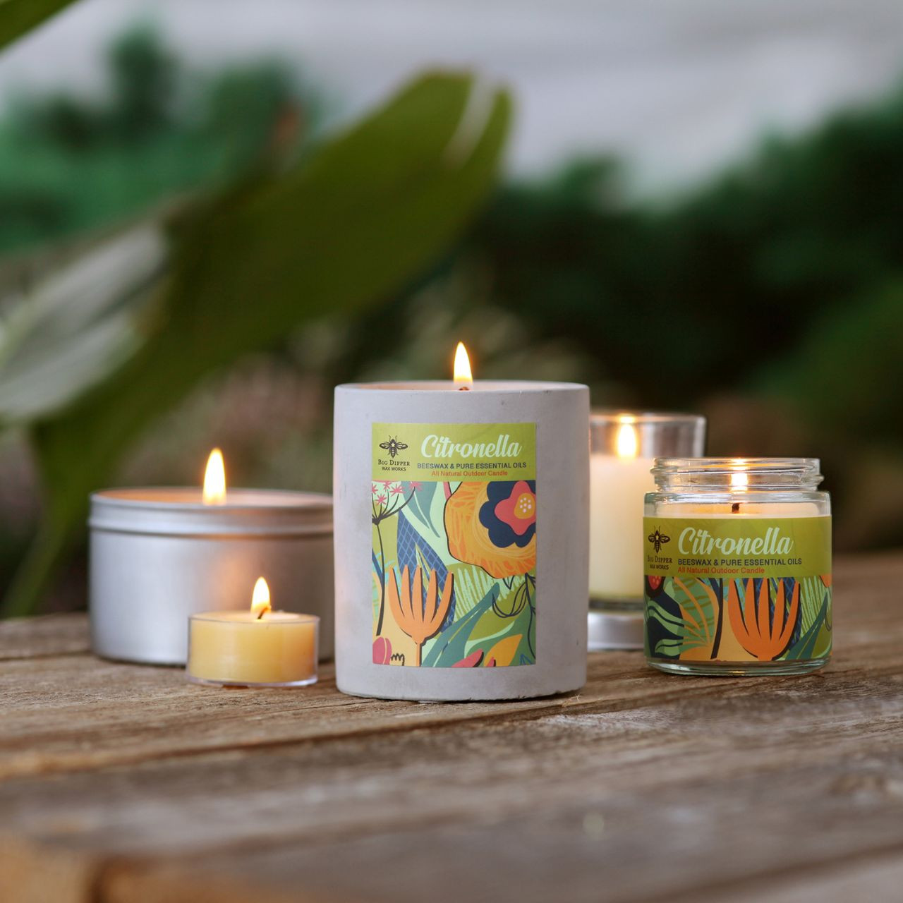 Citronella Concrete Cup | Big Dipper Wax Works